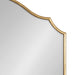 Arch Mirror Gold 24x18 3