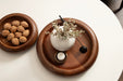 Serving Tray Walnut Brown 2 Piece 8
