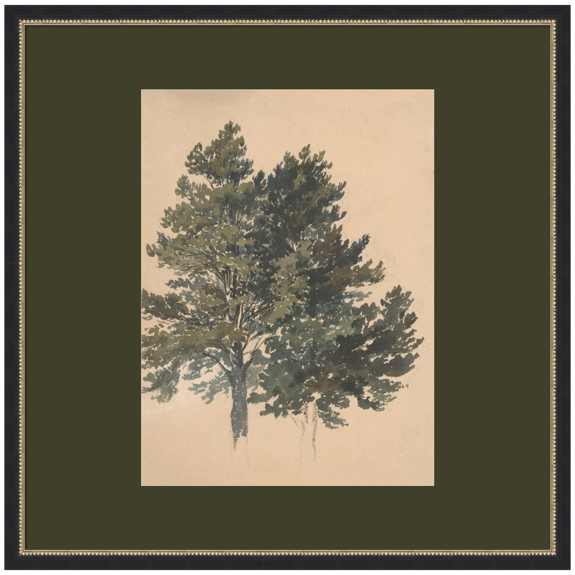 Framed Art 34x34 Belmont Black 1