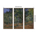Art Set 3 Piece Set 18x40 Sylvie Walnut 2