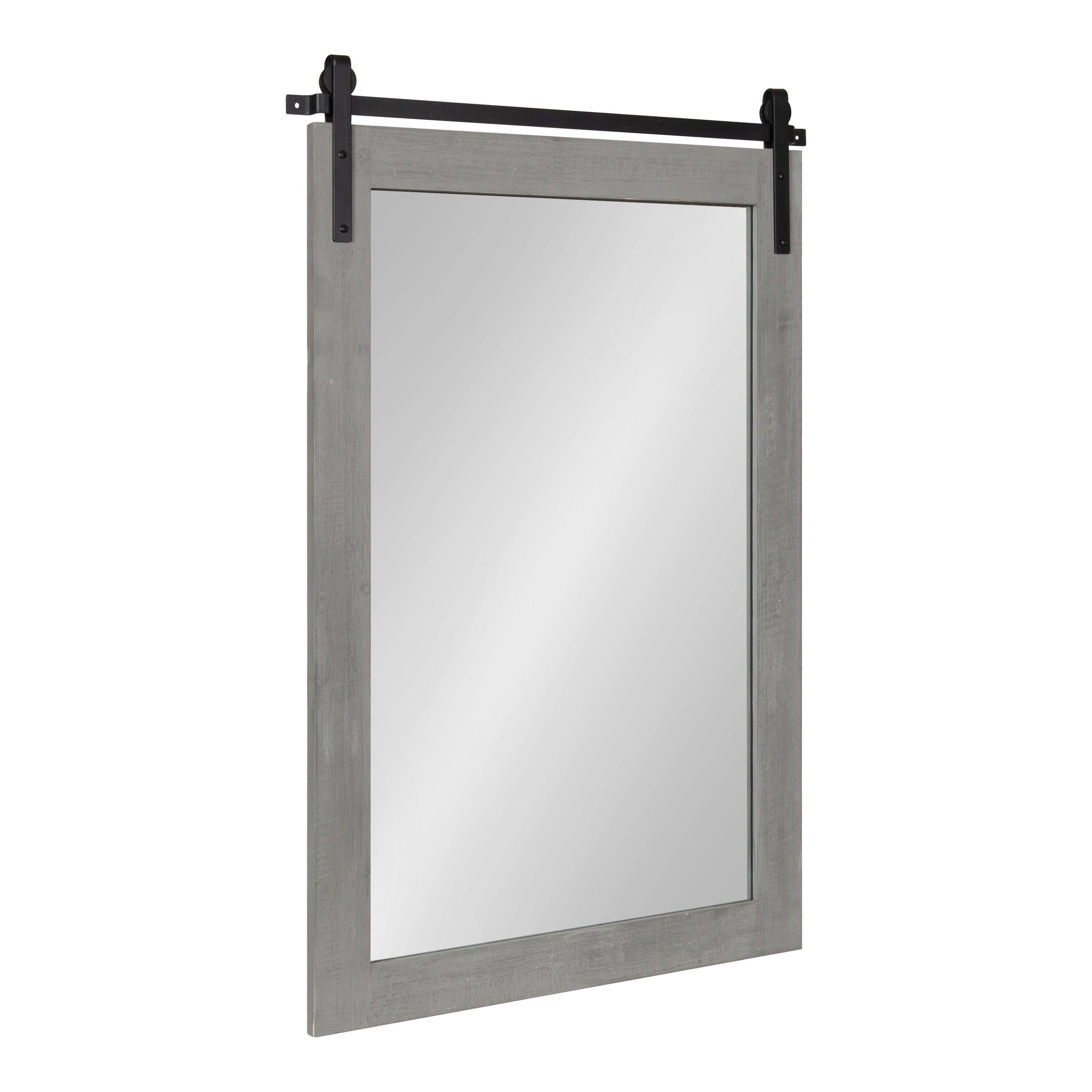Rectangle Mirror Gray 24x38 1