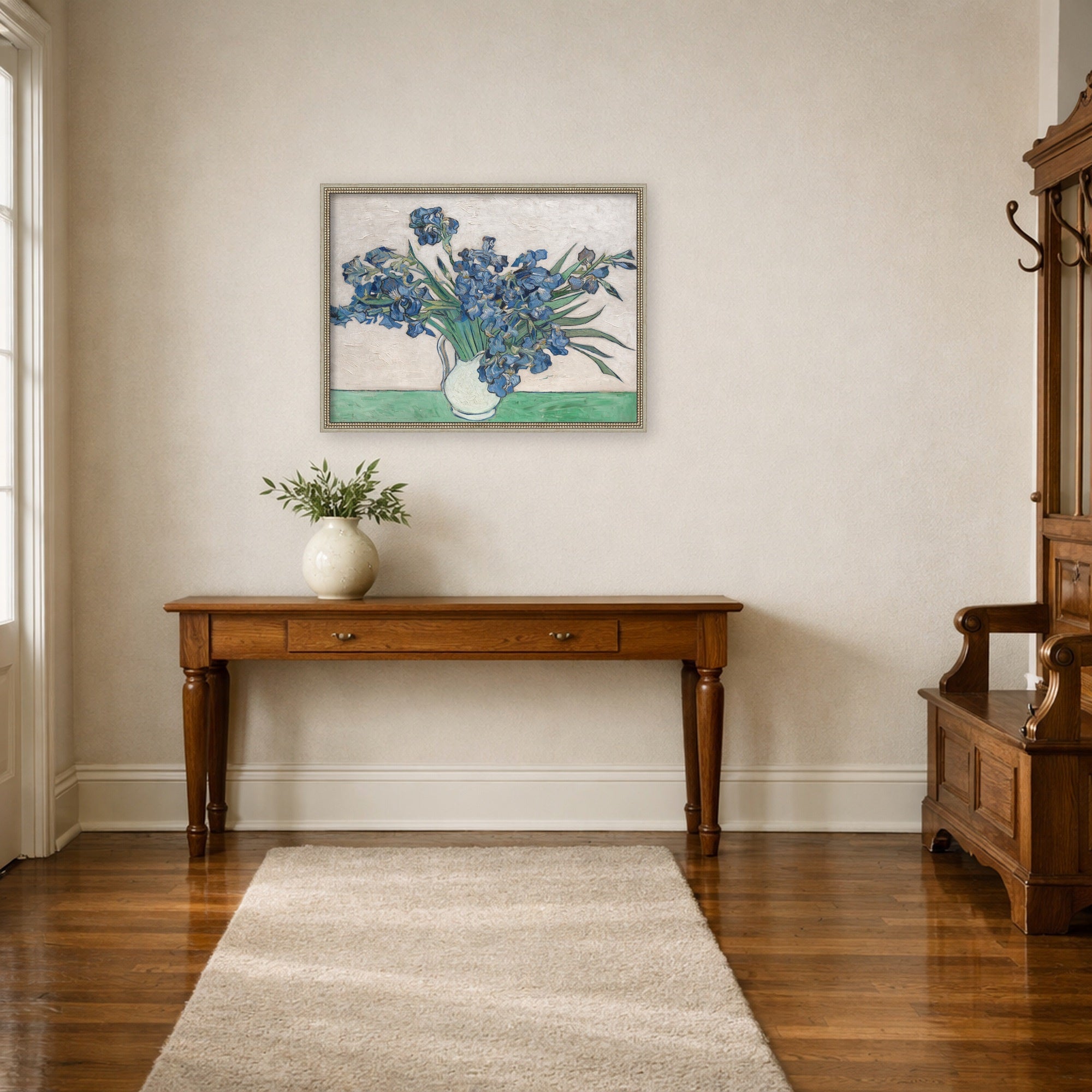 Mounted Canvas 38x29 Sylvie Graywash 6