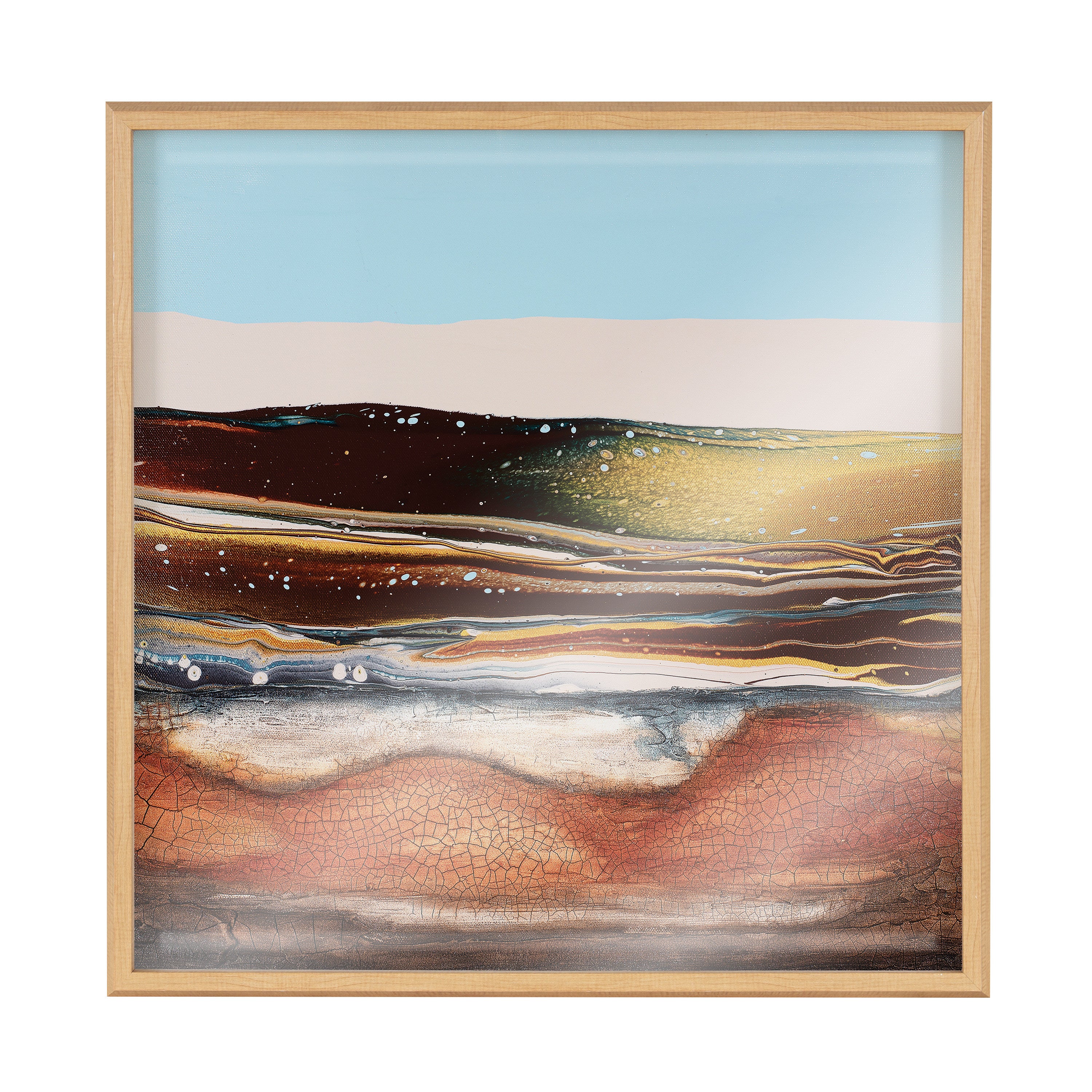 Blake Sonoran Desert Framed Printed Art by Xizhou Xie