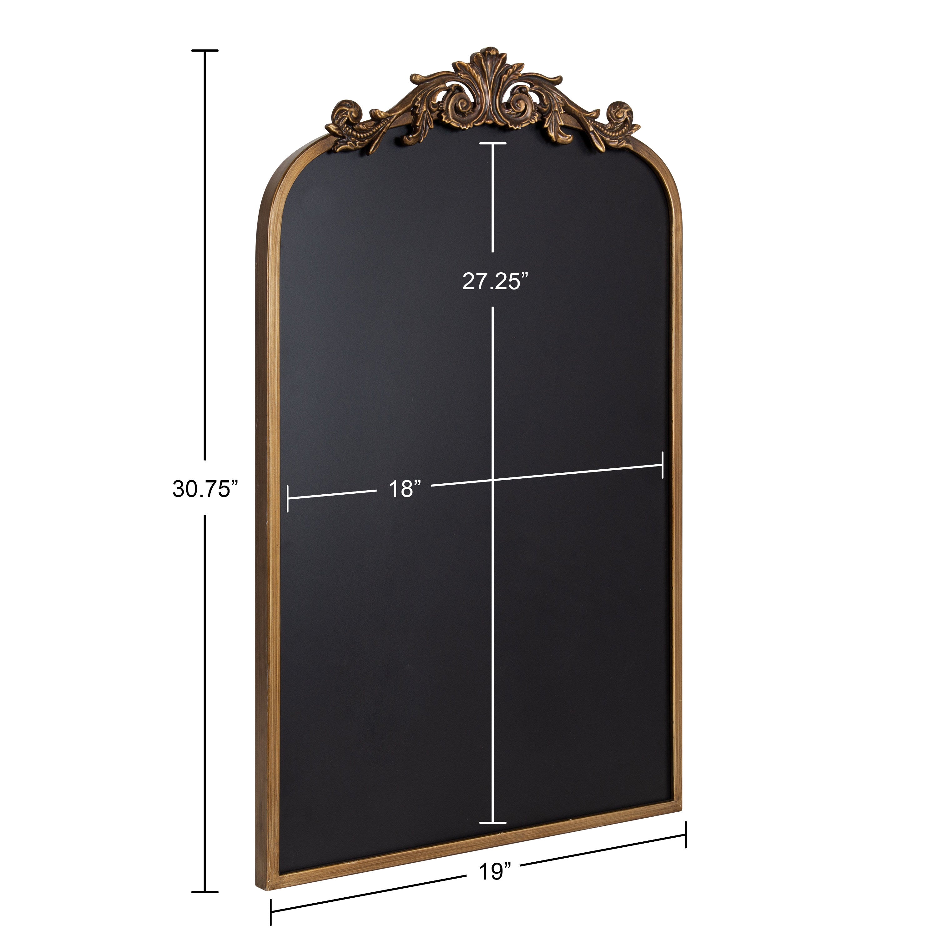 Chalkboard Gold 19x31 5