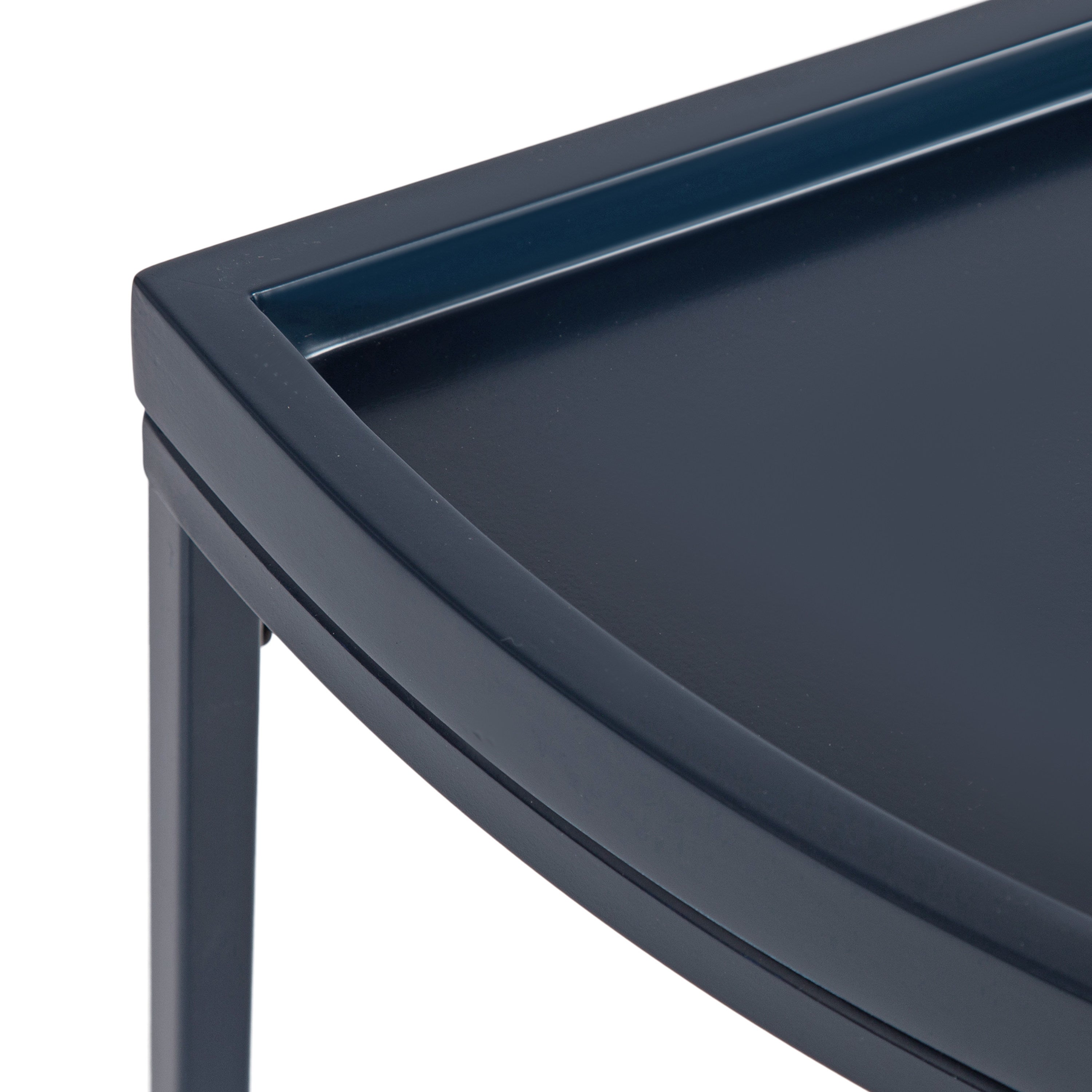Console Table Navy Blue 28x14x30 4