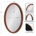 Oval Walnut Brown 18x24 2