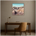 Framed Canvas 30x30 Sylvie Walnut 6