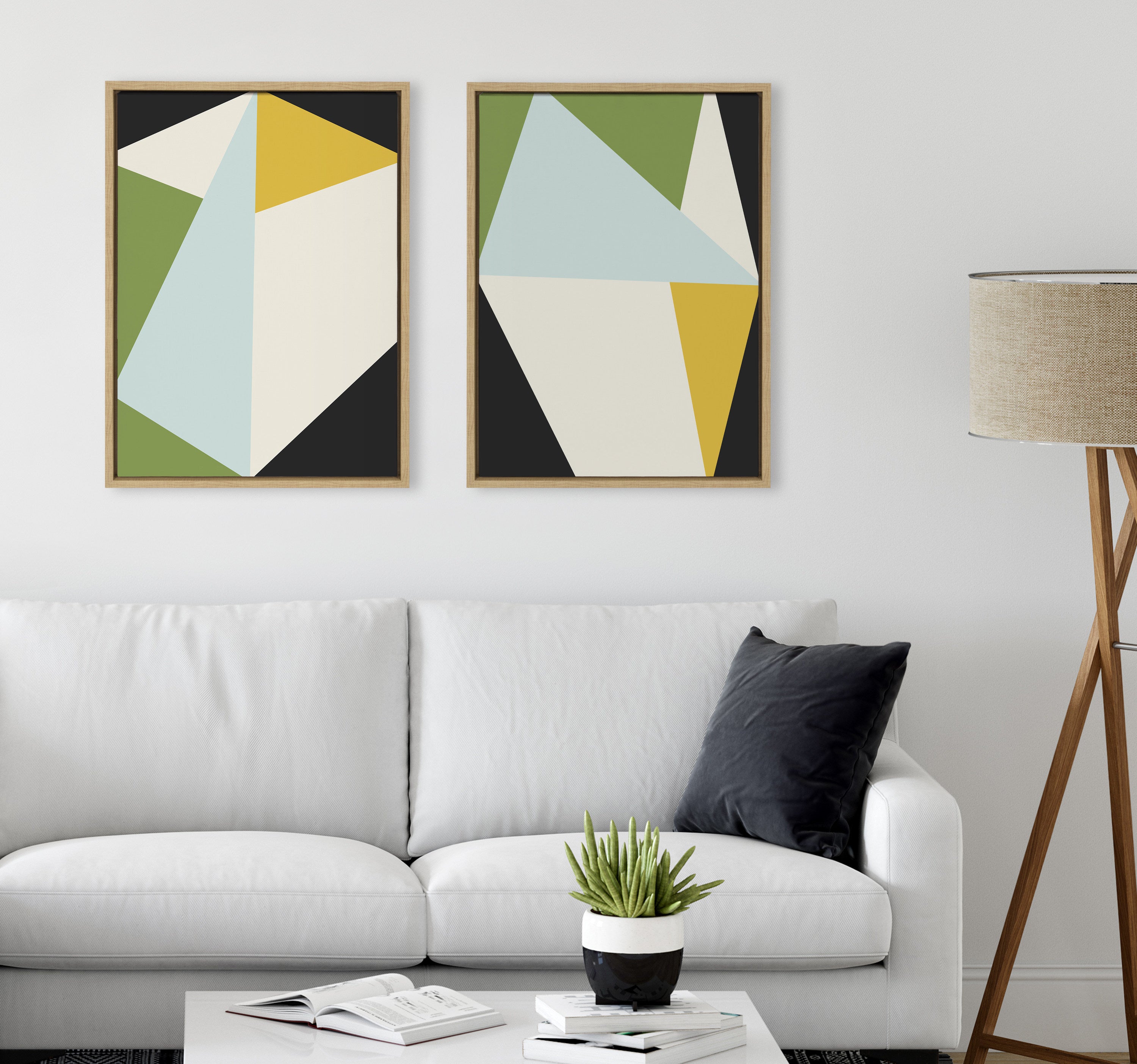 Art Set 2 Piece Set 18x24 Sylvie Natural 5