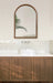 Arch Mirror Rustic Brown 24x36 6