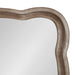 Scallop Mirror Brown 24x38 3