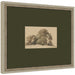 Framed Art 22x18 Green Matted to 10x6 Castellan Silver 7