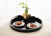 Single Tray Black 22" Diameter 7