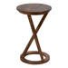 Side Table 15x15x23 Walnut Brown 3