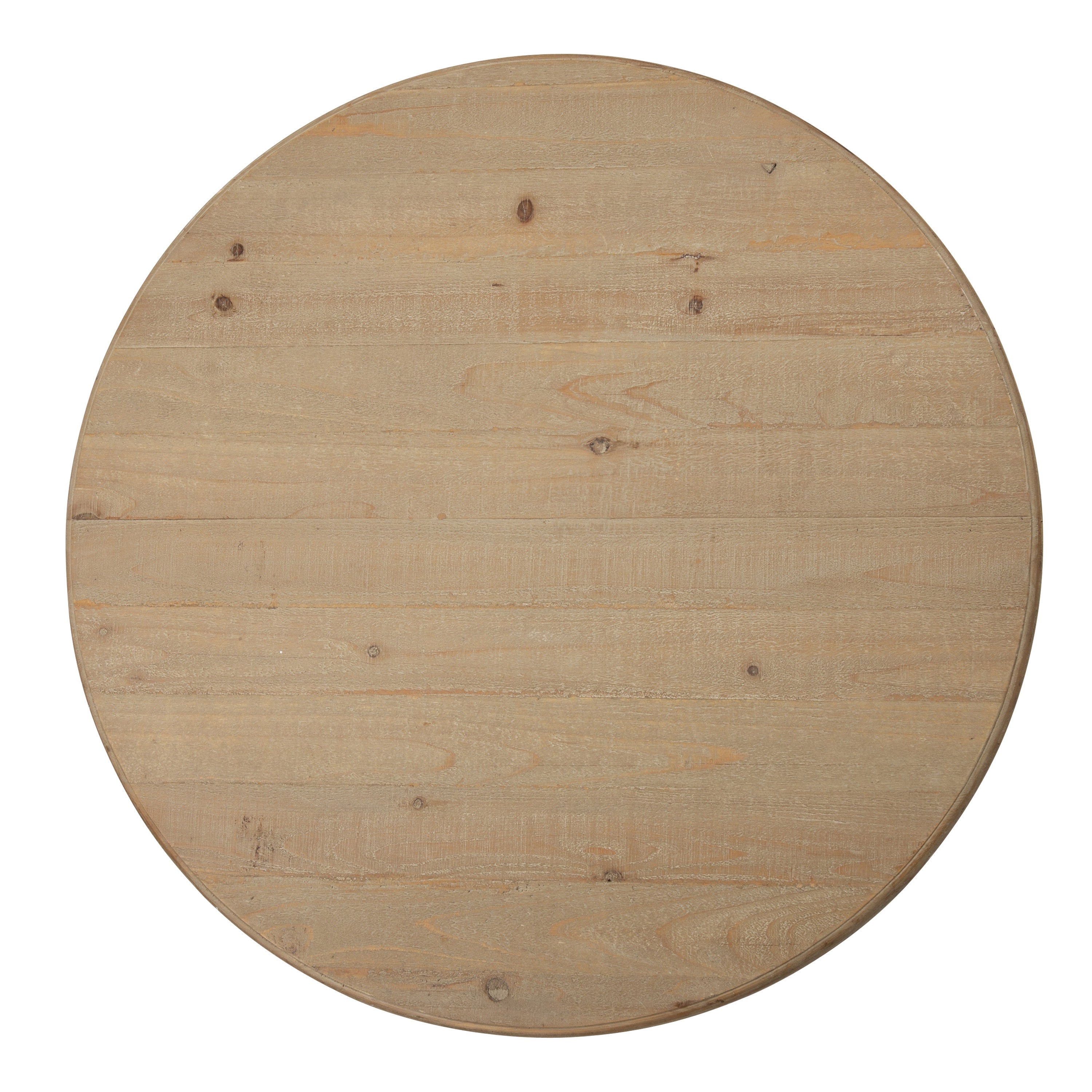 Coffee Table Rustic Brown White 28x28x18 5