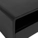 Floating Side Table Black 18x10x9 3