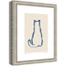 Mounted Canvas 9 x 11 Cordelia Thin Silver 1