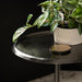 Side Table Pewter 15x15x24 7