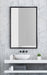 Rectangle Mirror Black 24x36 6