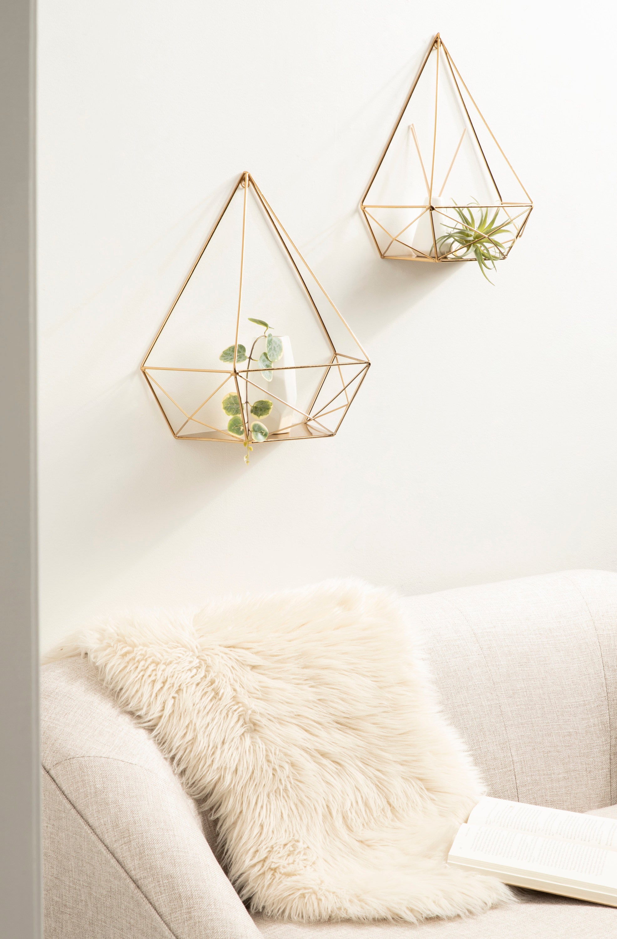 Prouve Decorative Geometric Metal Shelves