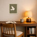 Mounted Canvas Castellan Distressed White 13x16 6