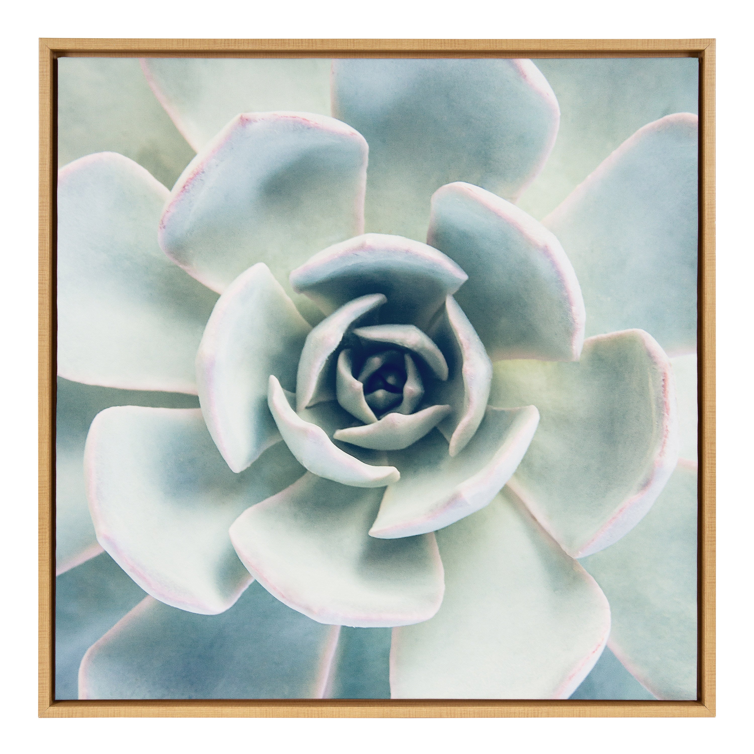 Framed Canvas Sylvie Natural 30x30 1