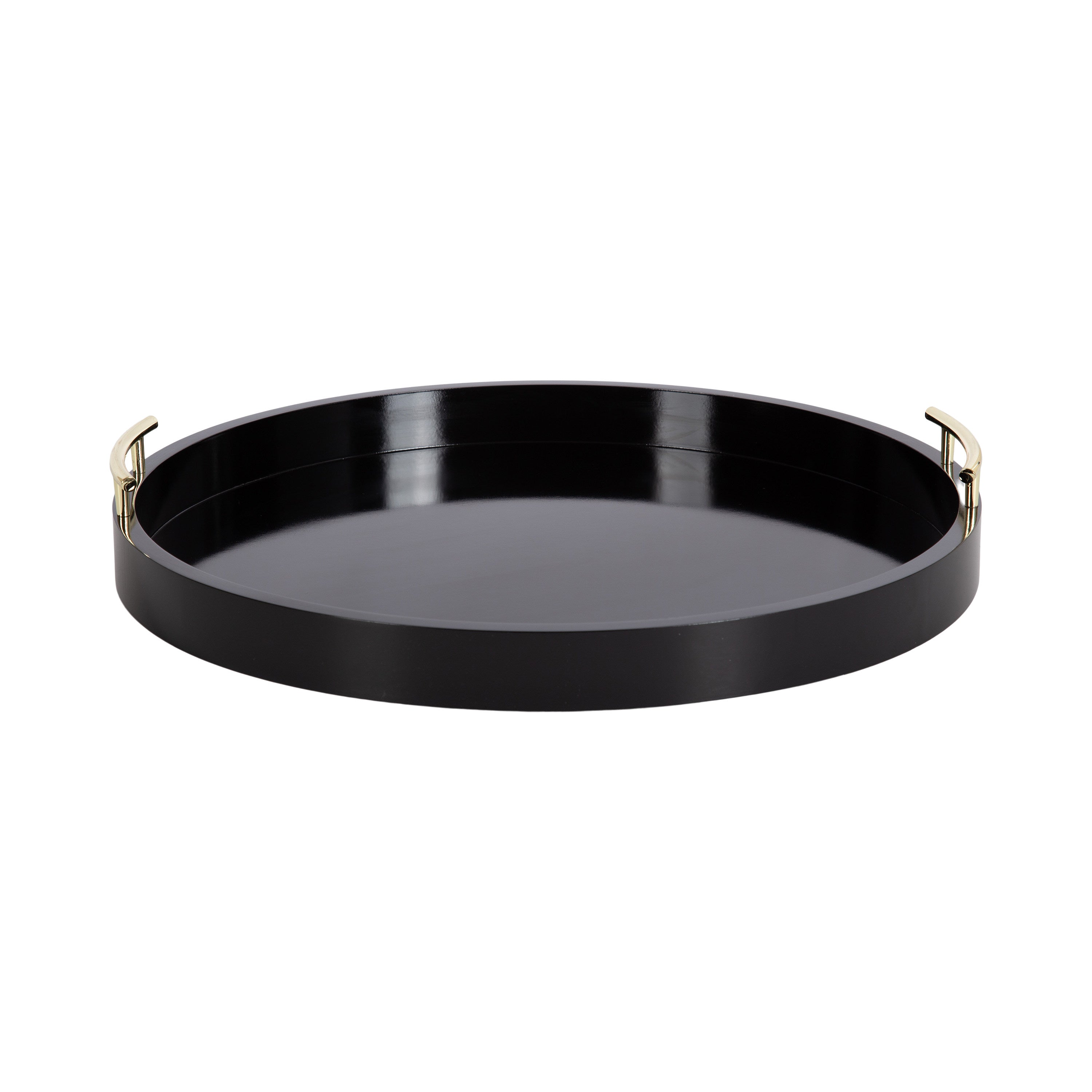 Single Tray Black 22" Diameter 5