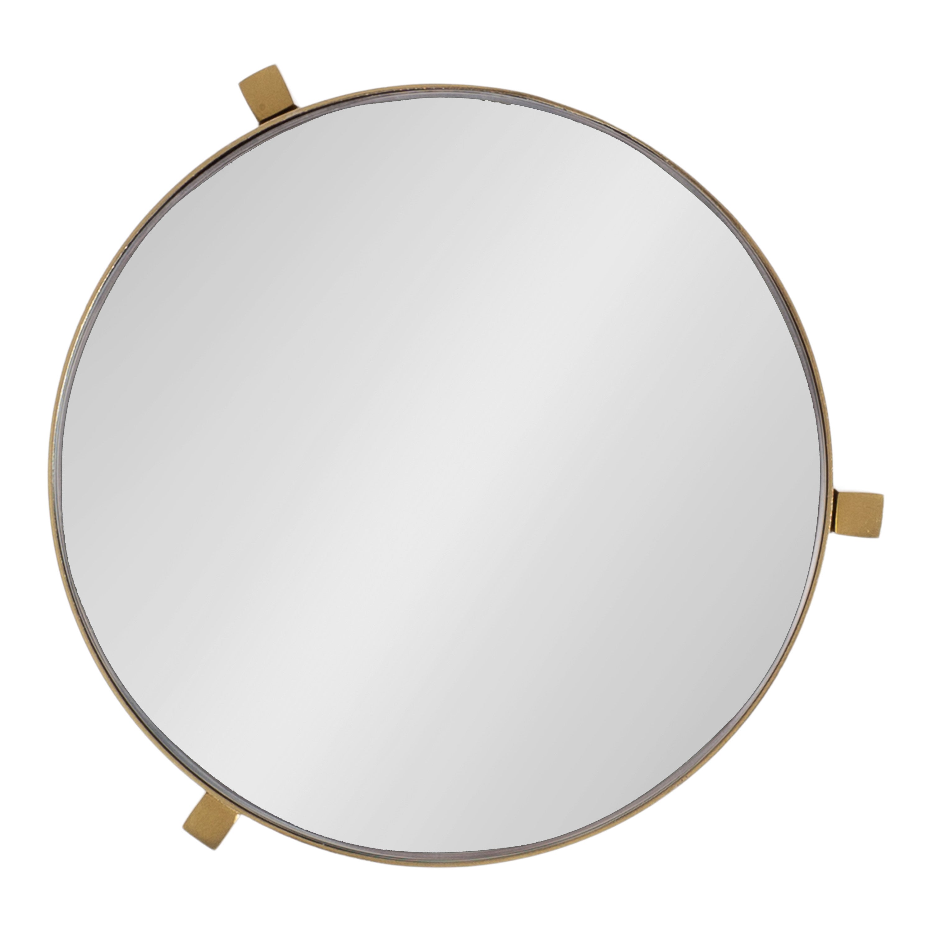 Drink Table Mirror Gold 9x9x23 4