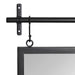 Functional Mirror Black 18x39 3