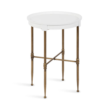 Side Table White 19x19x26 1