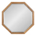 Octagon Mirror Rustic Brown 24x24 2