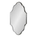 Scallop Mirror Silver 23x37 1