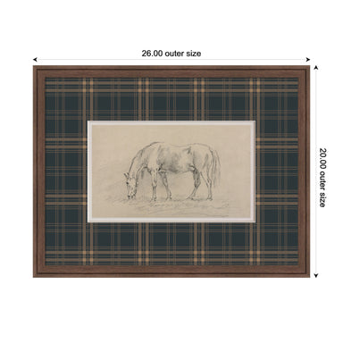 Framed Art 26x20 Florence Medium Brown 2
