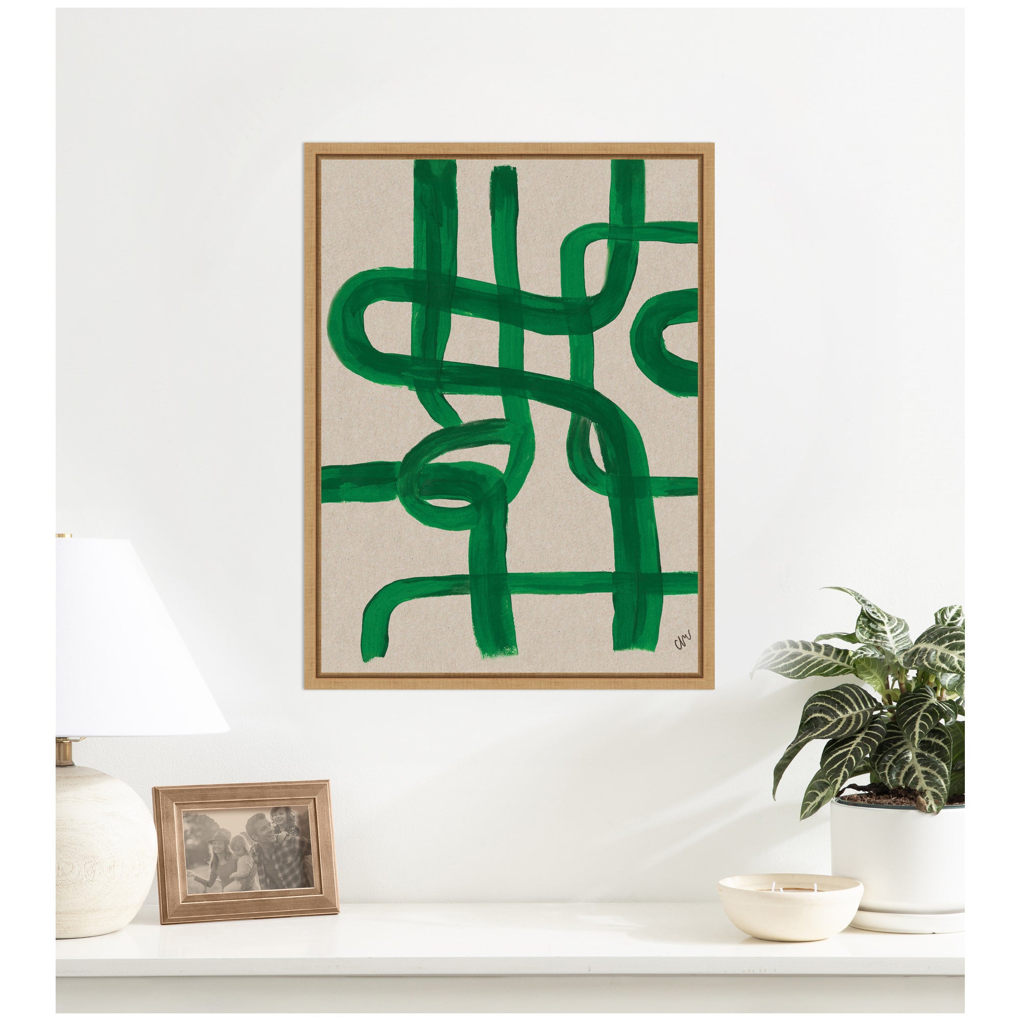 Framed Canvas 18x24 Sylvie Natural 7
