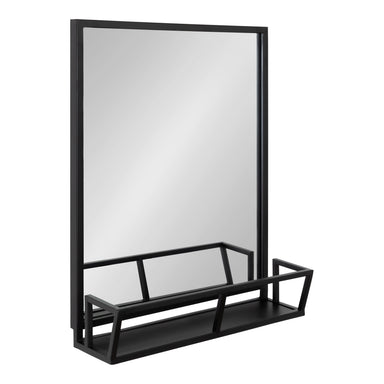Functional Mirror Black 22x29 1