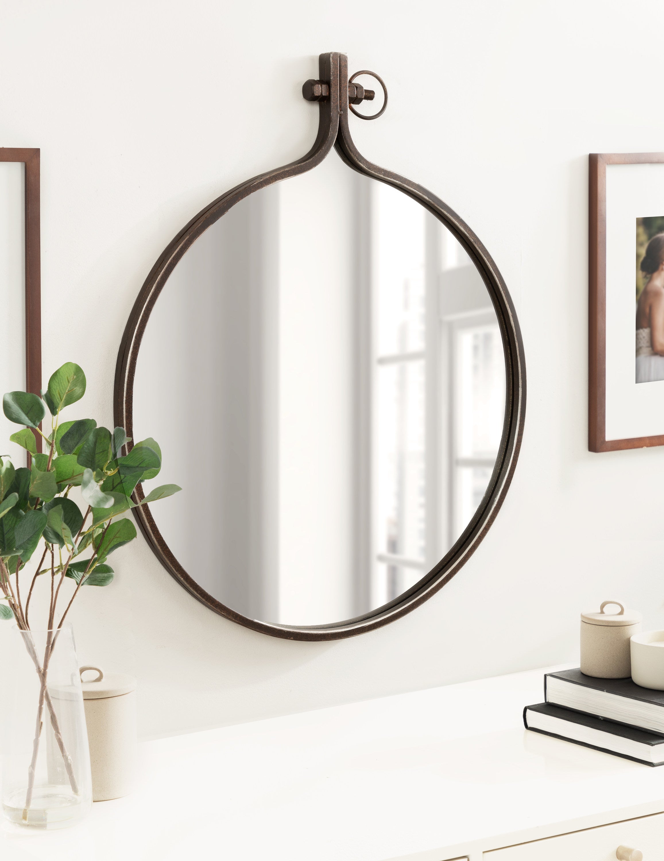 Yitro Metal Framed Wall Mirror