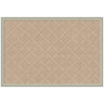 Pinboard Beige Lattice Pattern