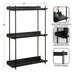 Accent Shelf Black 20x7x30 2