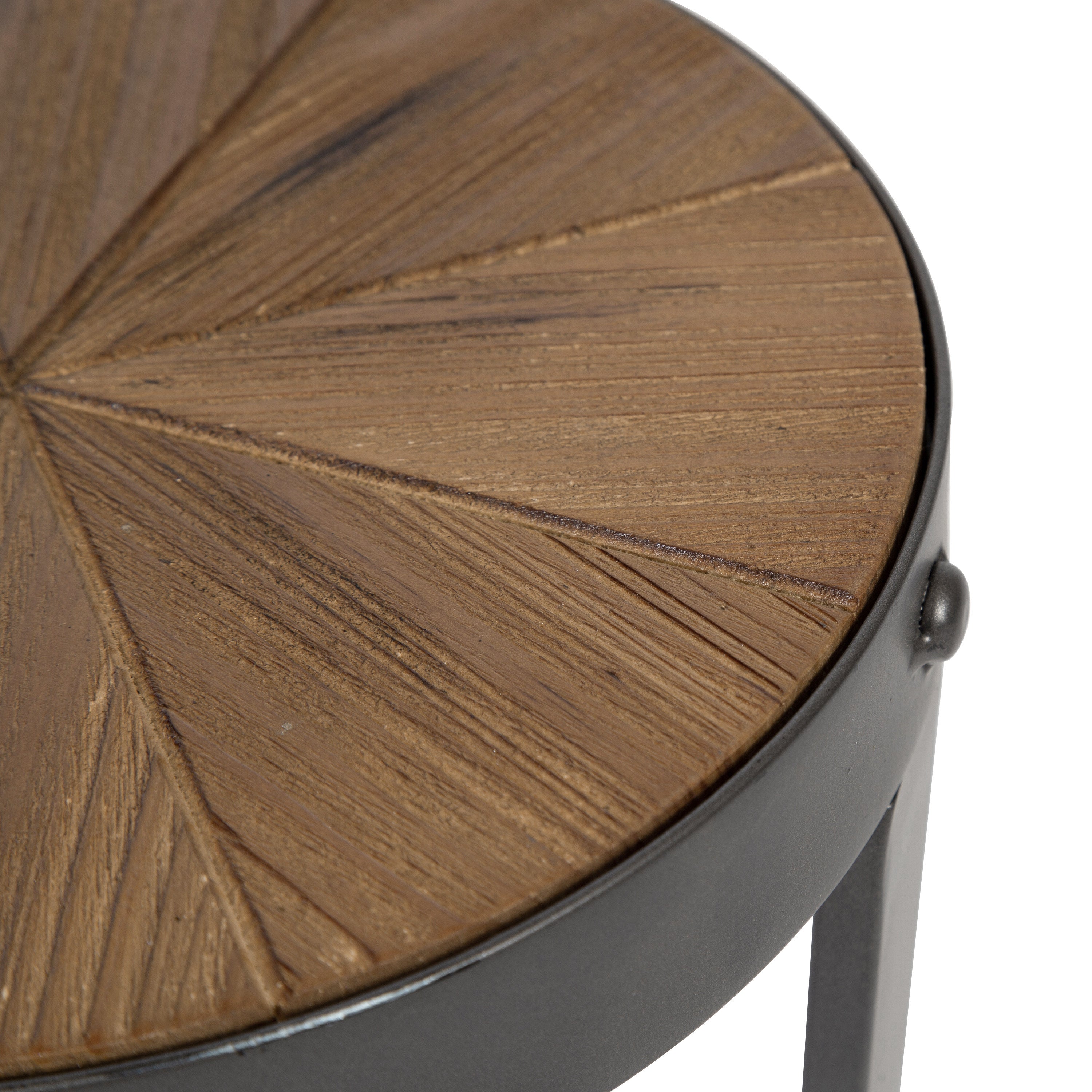 Drink Table Brown Gray 10x10x22 4