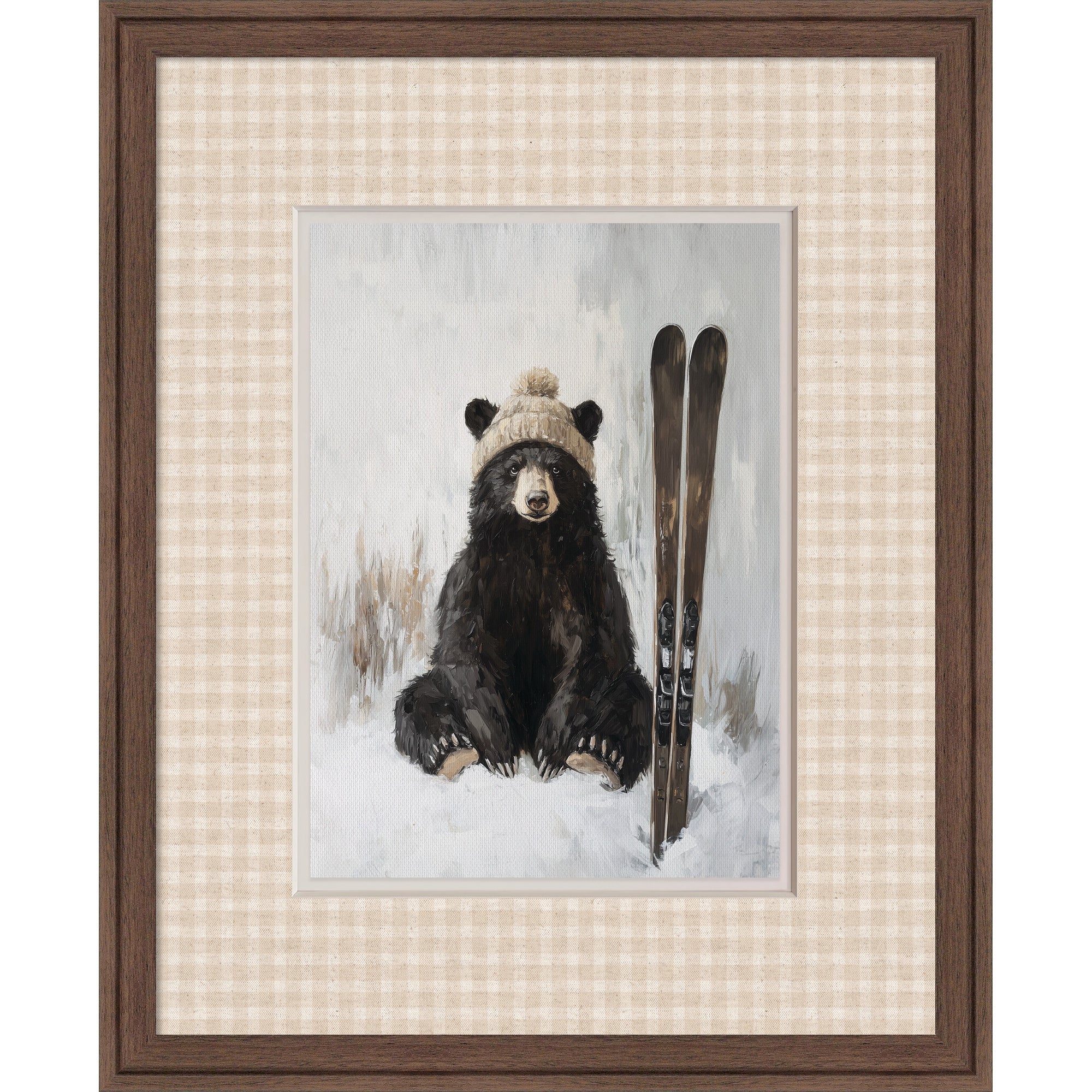 Framed Art Florence Medium Brown 18x22 1
