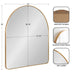 Arch Mirror Gold 32x36 2