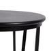 Side Table Black 16x16x24 3