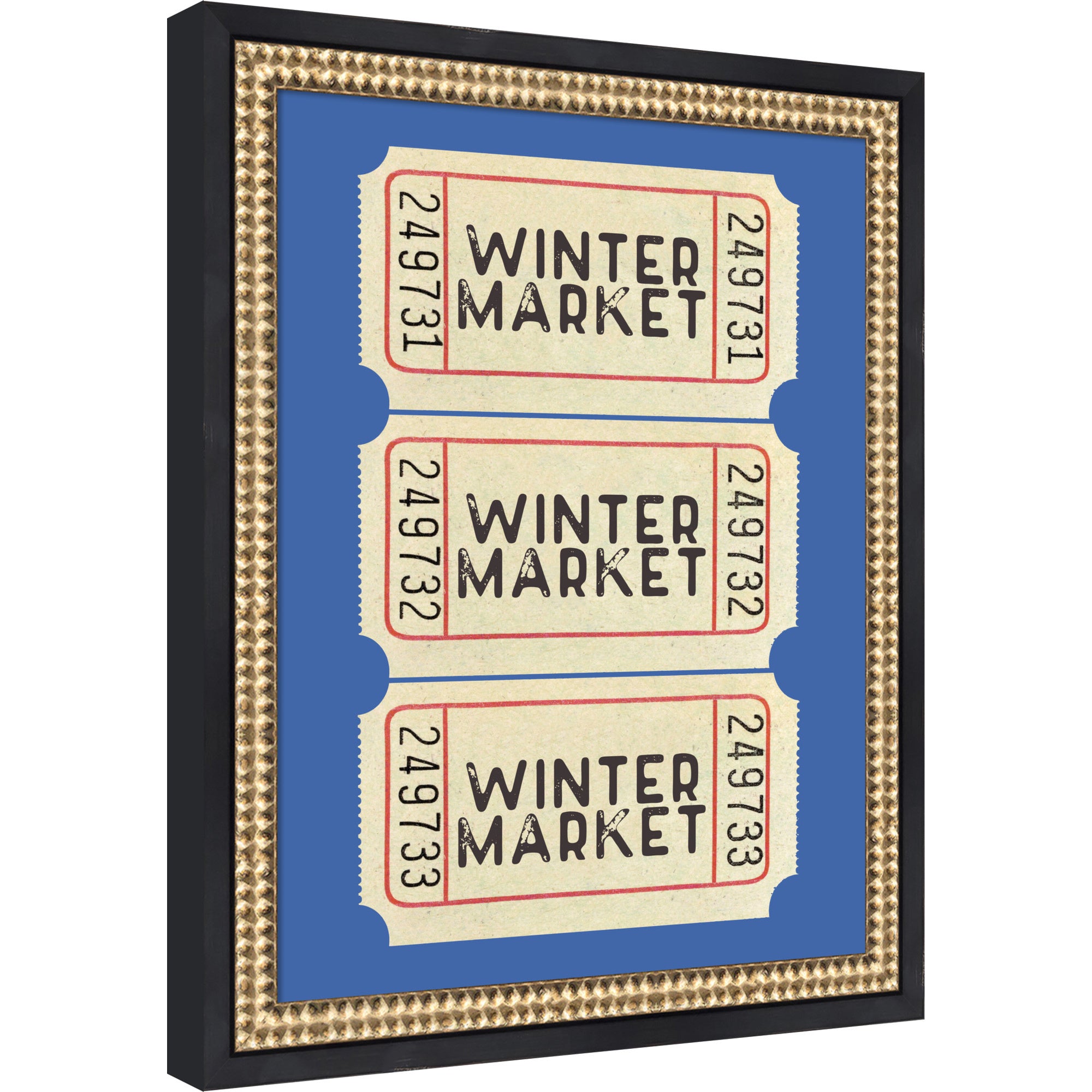 Mounted Canvas Castellan Black 13x16 1