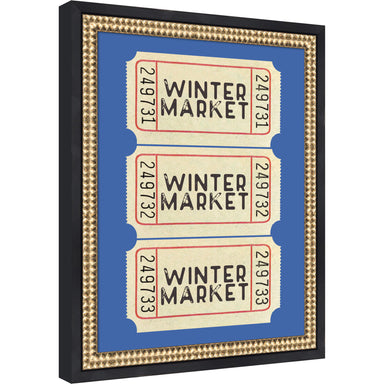 Mounted Canvas Castellan Black 13x16 1