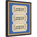 Mounted Canvas Castellan Black 13x16 1