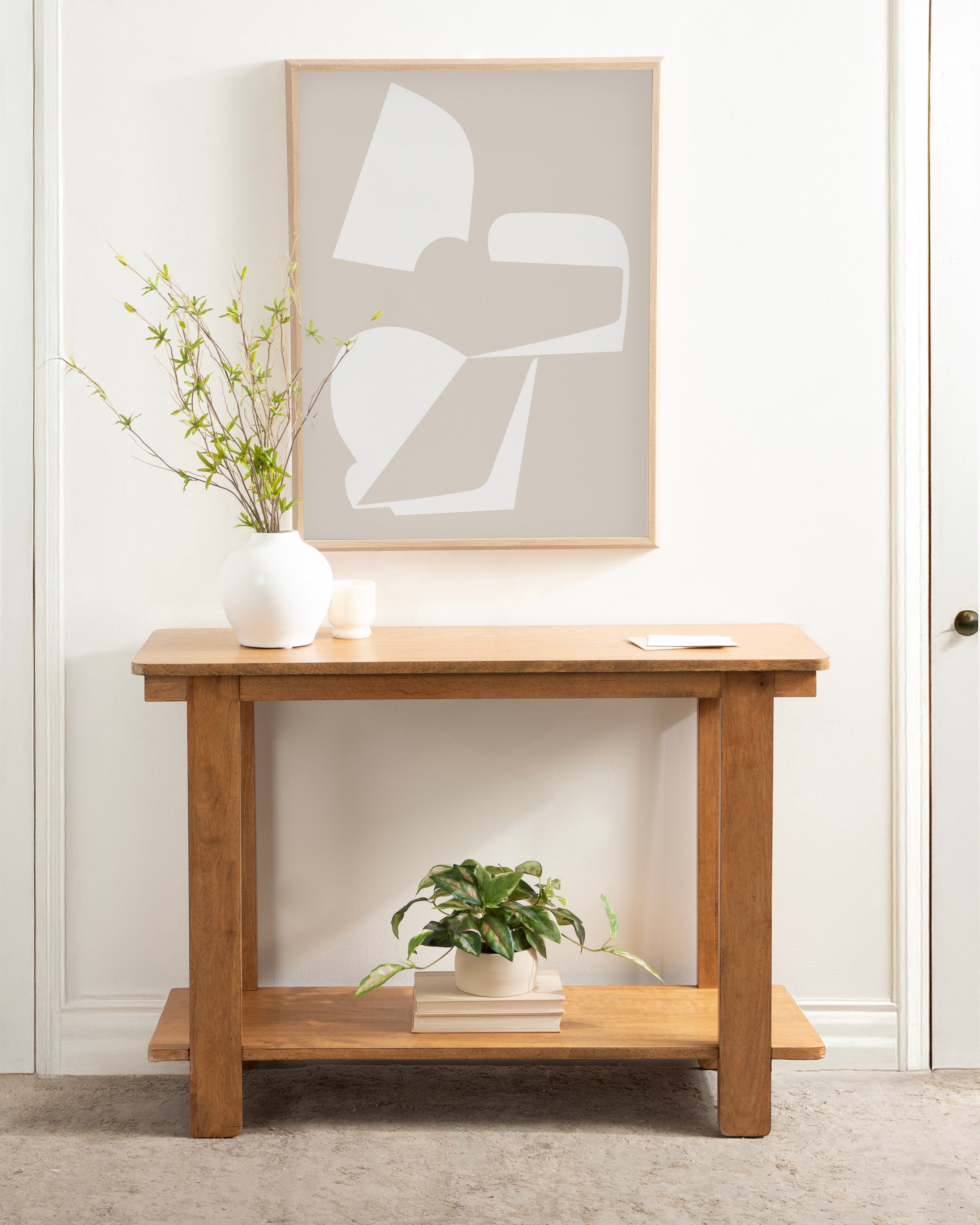 Console Table Natural 42x14x30 8