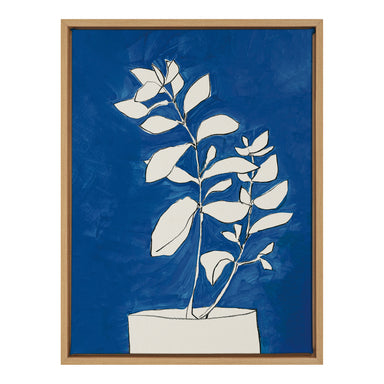 Framed Canvas Sylvie Natural 18x24 1