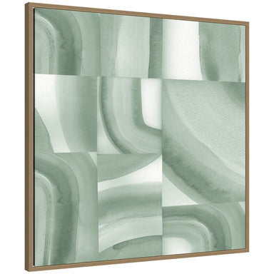 Framed Canvas Sylvie Dark Gold 30x30 1