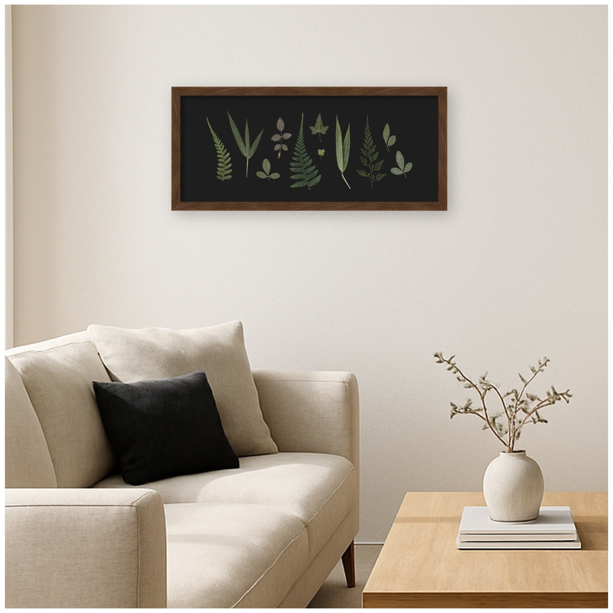 Mounted Canvas 25x11 Carlisle Brown Narrow 6