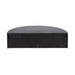 Floating Side Table Black 20x11x6 4