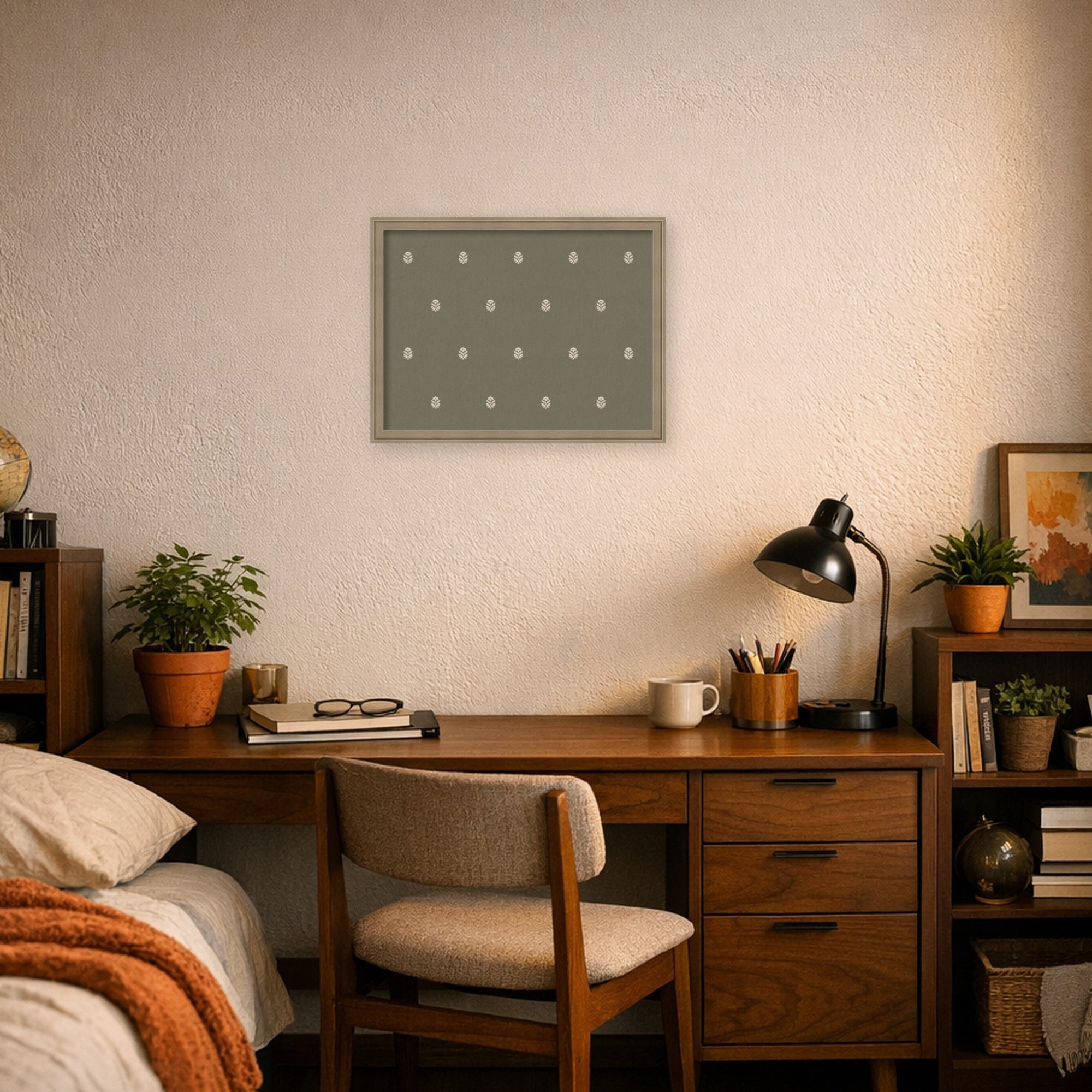 Magnetic Canvas 26x20 Florence Light Brown 7